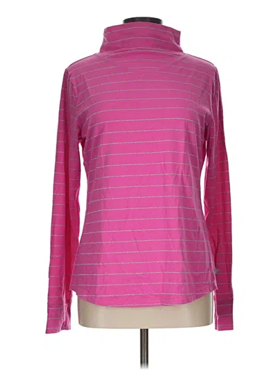 Pre-owned T By Talbots Long Sleeve Turtleneck In Pink