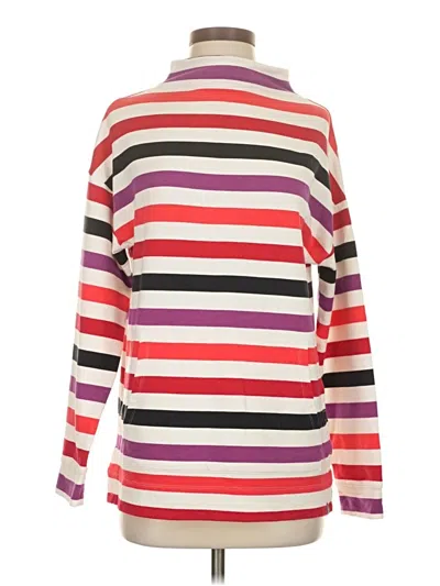 Pre-owned T By Talbots Long Sleeve Turtleneck In Red