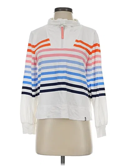 Pre-owned T By Talbots Long Sleeve Turtleneck In White