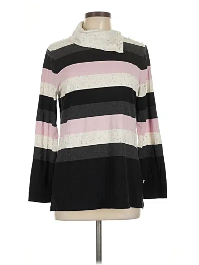 Pre-owned T By Talbots Pullover Sweater In Black