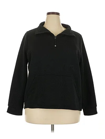 Pre-owned T By Talbots Pullover Sweater In Black