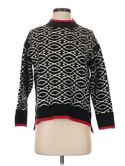 Pre-owned T By Talbots Pullover Sweater In Black