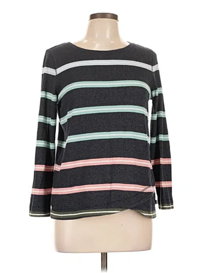 Pre-owned T By Talbots Pullover Sweater In Black