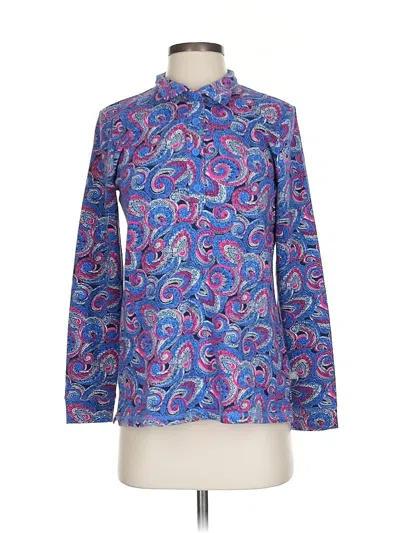 Pre-owned T By Talbots Pullover Sweater In Blue