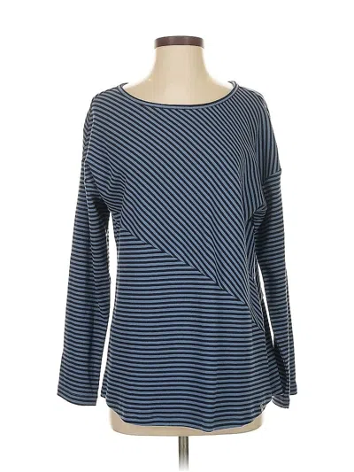 Pre-owned T By Talbots Pullover Sweater In Blue