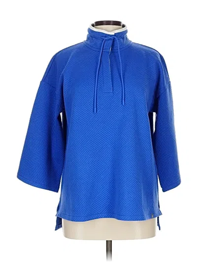 Pre-owned T By Talbots Pullover Sweater In Blue