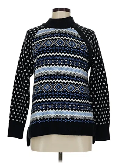 Pre-owned T By Talbots Pullover Sweater In Blue