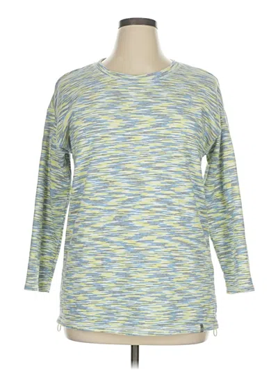 Pre-owned T By Talbots Pullover Sweater In Blue