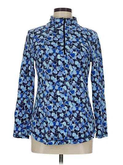 Pre-owned T By Talbots Pullover Sweater In Blue