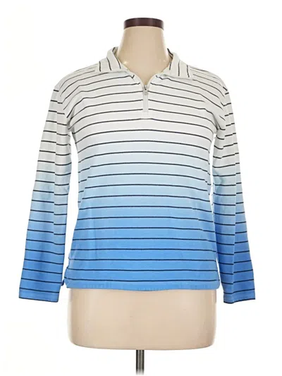 Pre-owned T By Talbots Pullover Sweater In Blue