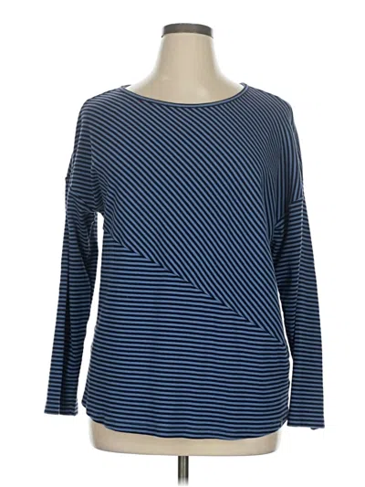 Pre-owned T By Talbots Pullover Sweater In Blue