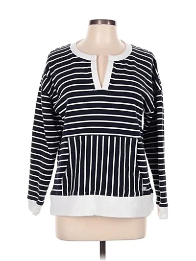 Pre-owned T By Talbots Pullover Sweater In Blue