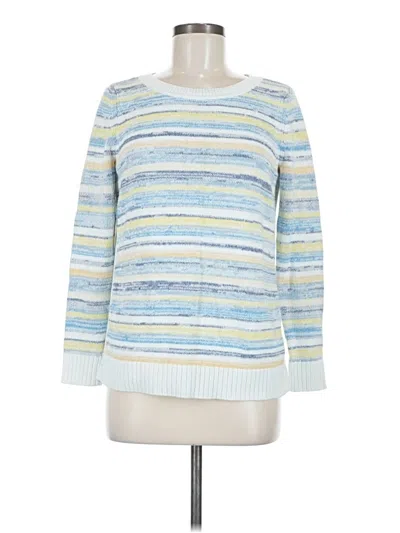 Pre-owned T By Talbots Pullover Sweater In Blue