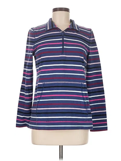 Pre-owned T By Talbots Pullover Sweater In Blue