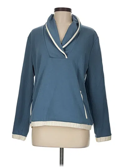 Pre-owned T By Talbots Pullover Sweater In Blue