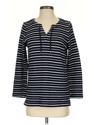 Pre-owned T By Talbots Pullover Sweater In Blue