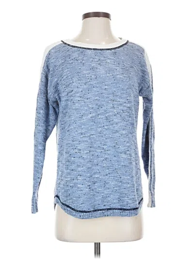 Pre-owned T By Talbots Pullover Sweater In Blue