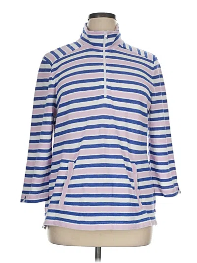 Pre-owned T By Talbots Pullover Sweater In Blue