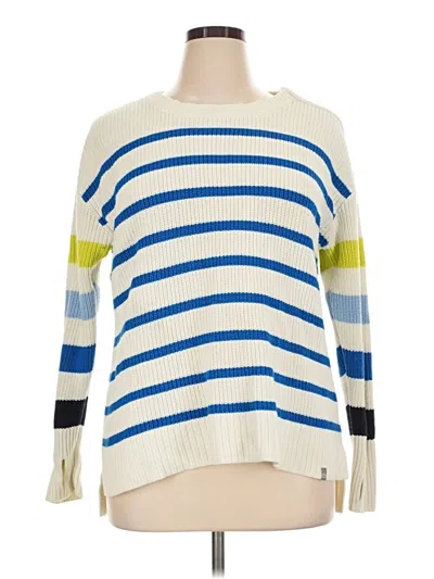 Pre-owned T By Talbots Pullover Sweater In Blue