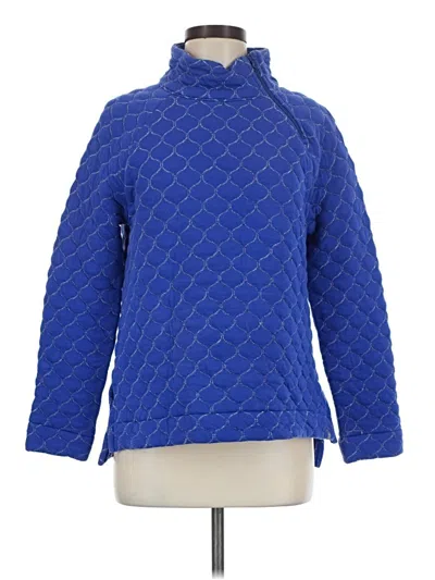 Pre-owned T By Talbots Pullover Sweater In Blue