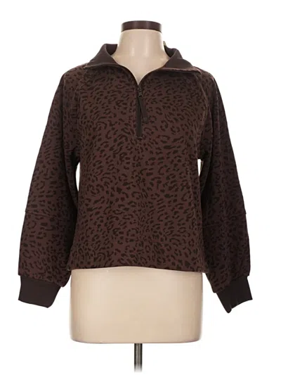 Pre-owned T By Talbots Pullover Sweater In Brown