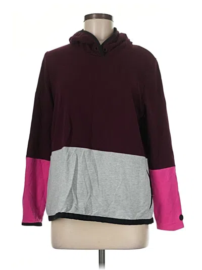 Pre-owned T By Talbots Pullover Sweater In Burgundy