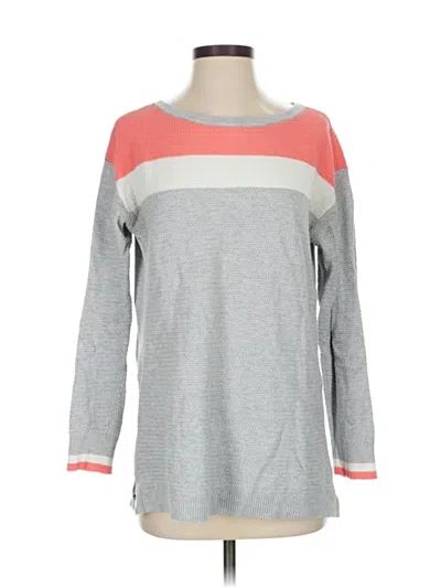 Pre-owned T By Talbots Pullover Sweater In Gray