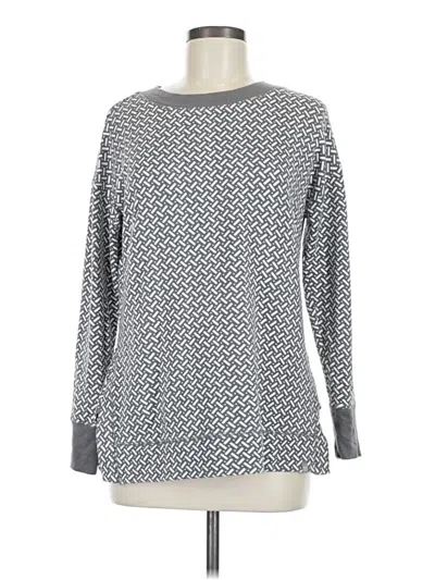 Pre-owned T By Talbots Pullover Sweater In Gray