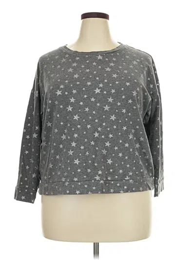 Pre-owned T By Talbots Pullover Sweater In Gray