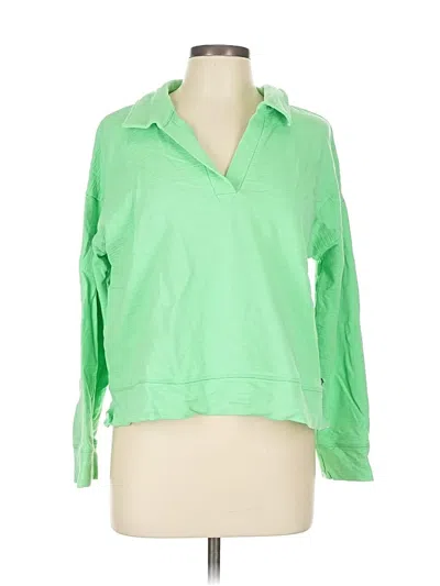 Pre-owned T By Talbots Pullover Sweater In Green