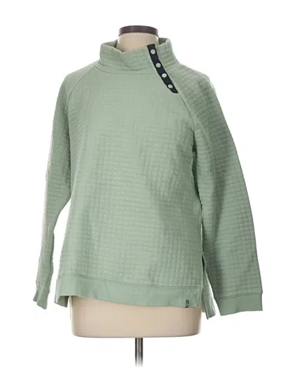 Pre-owned T By Talbots Pullover Sweater In Green