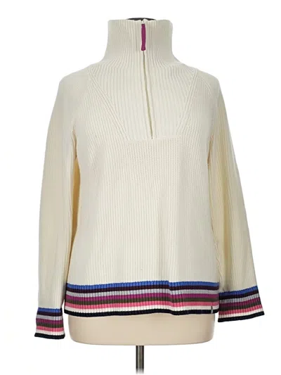 Pre-owned T By Talbots Pullover Sweater In Ivory