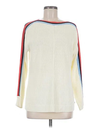 Pre-owned T By Talbots Pullover Sweater In Ivory