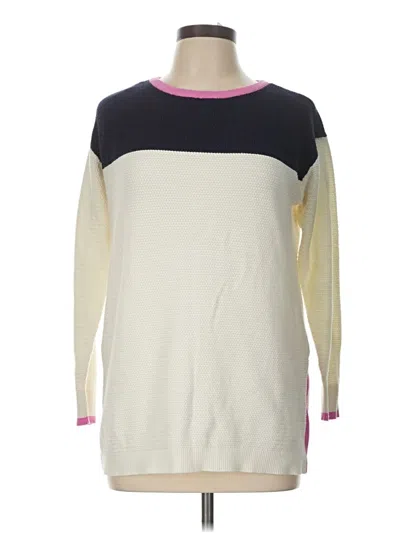 Pre-owned T By Talbots Pullover Sweater In Ivory