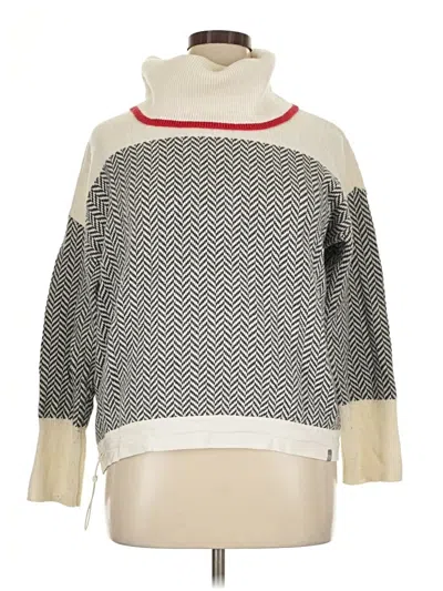 Pre-owned T By Talbots Pullover Sweater In Ivory