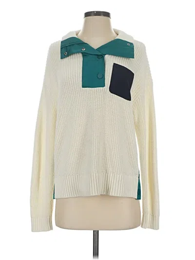 Pre-owned T By Talbots Pullover Sweater In Ivory