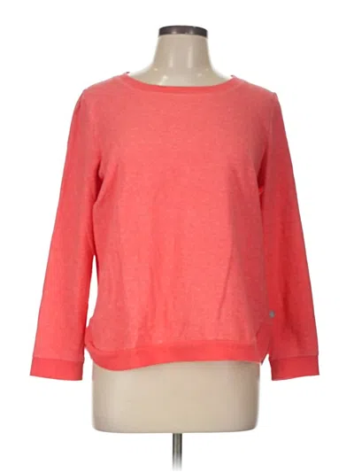 Pre-owned T By Talbots Pullover Sweater In Orange