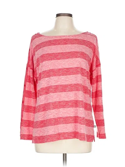 Pre-owned T By Talbots Pullover Sweater In Pink