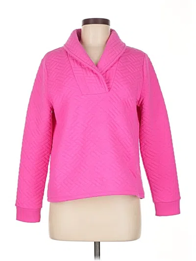 Pre-owned T By Talbots Pullover Sweater In Pink