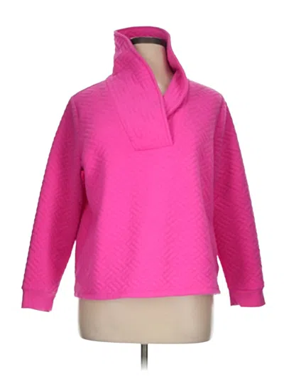 Pre-owned T By Talbots Pullover Sweater In Pink