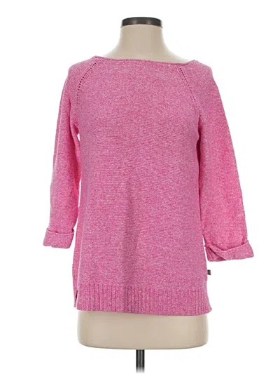 Pre-owned T By Talbots Pullover Sweater In Pink
