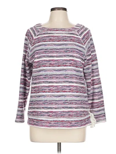 Pre-owned T By Talbots Pullover Sweater In Pink
