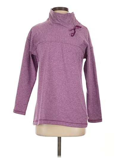 Pre-owned T By Talbots Pullover Sweater In Purple