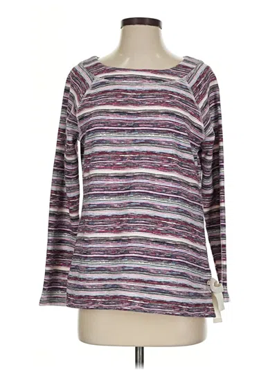 Pre-owned T By Talbots Pullover Sweater In Purple