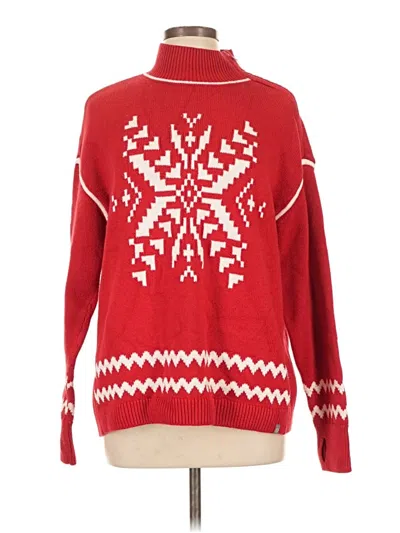 Pre-owned T By Talbots Pullover Sweater In Red