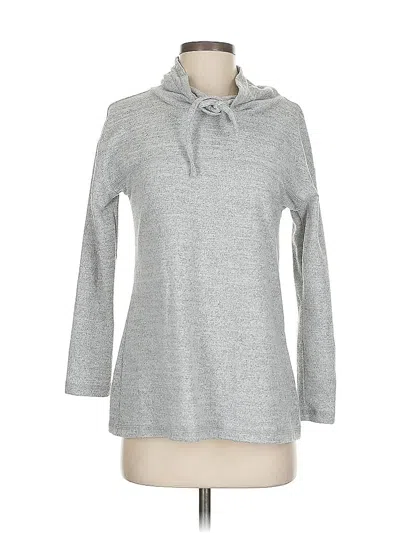 Pre-owned T By Talbots Pullover Sweater In Silver