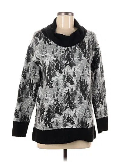 Pre-owned T By Talbots Pullover Sweater In Silver