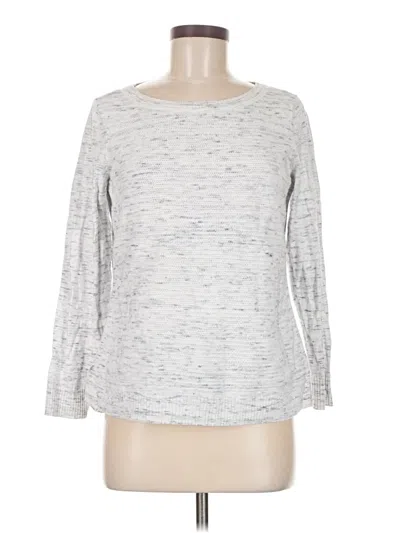 Pre-owned T By Talbots Pullover Sweater In Silver