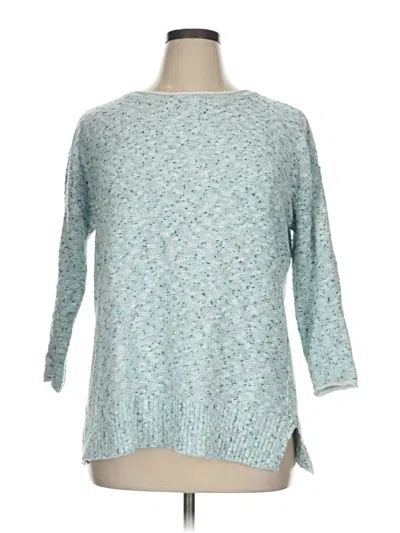 Pre-owned T By Talbots Pullover Sweater In Teal