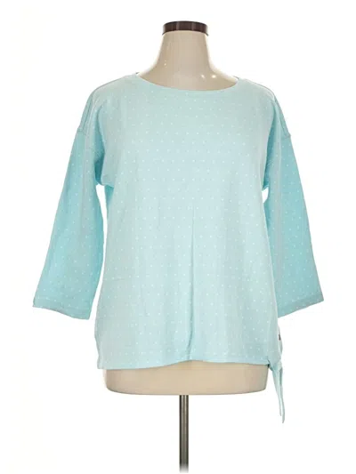 Pre-owned T By Talbots Pullover Sweater In Teal